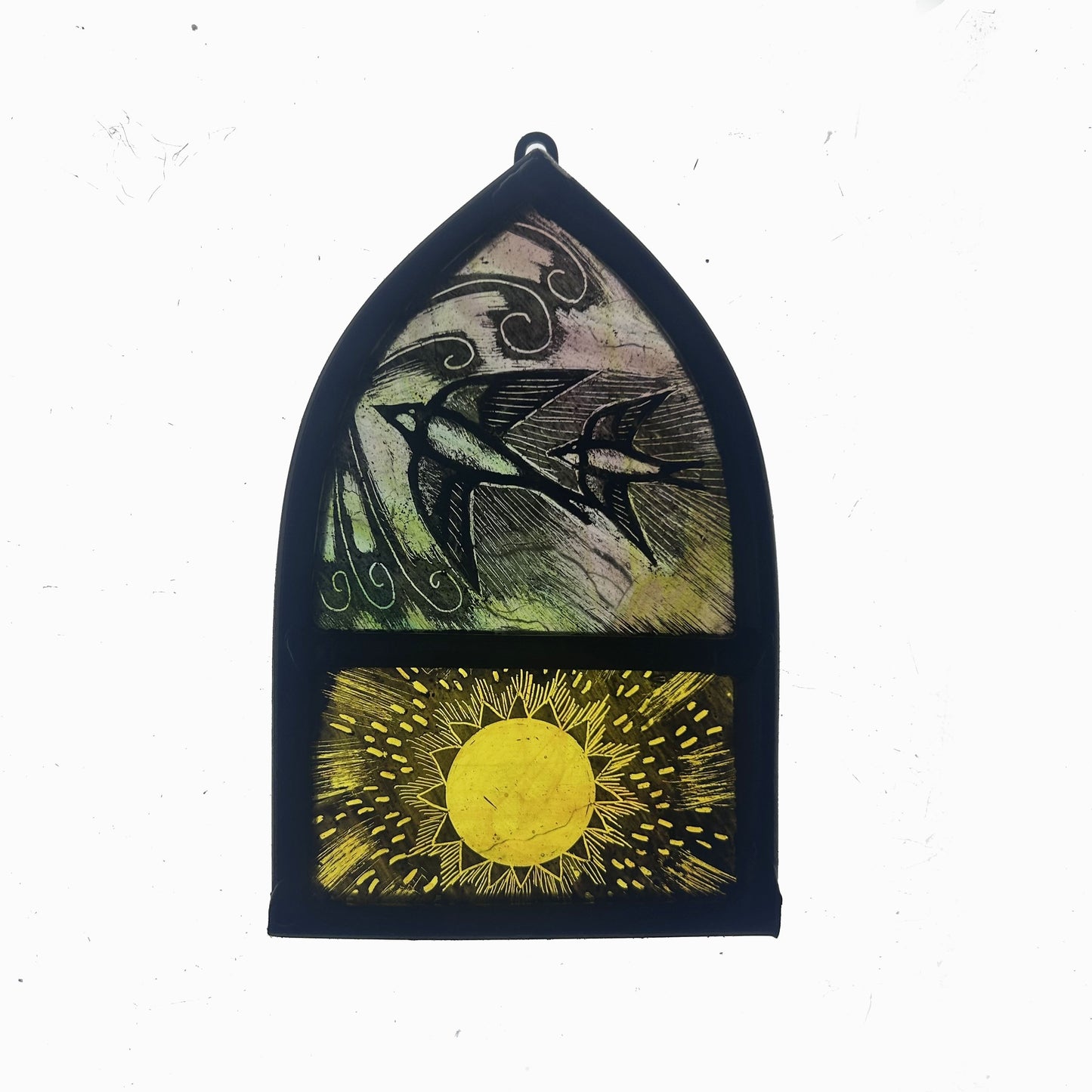 Swallows with Sun Glass Arch, Small