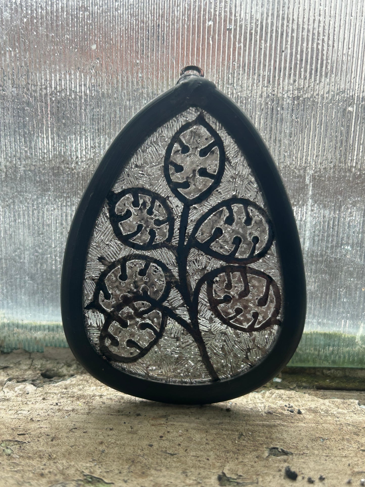 Honesty Stained Glass Miniature