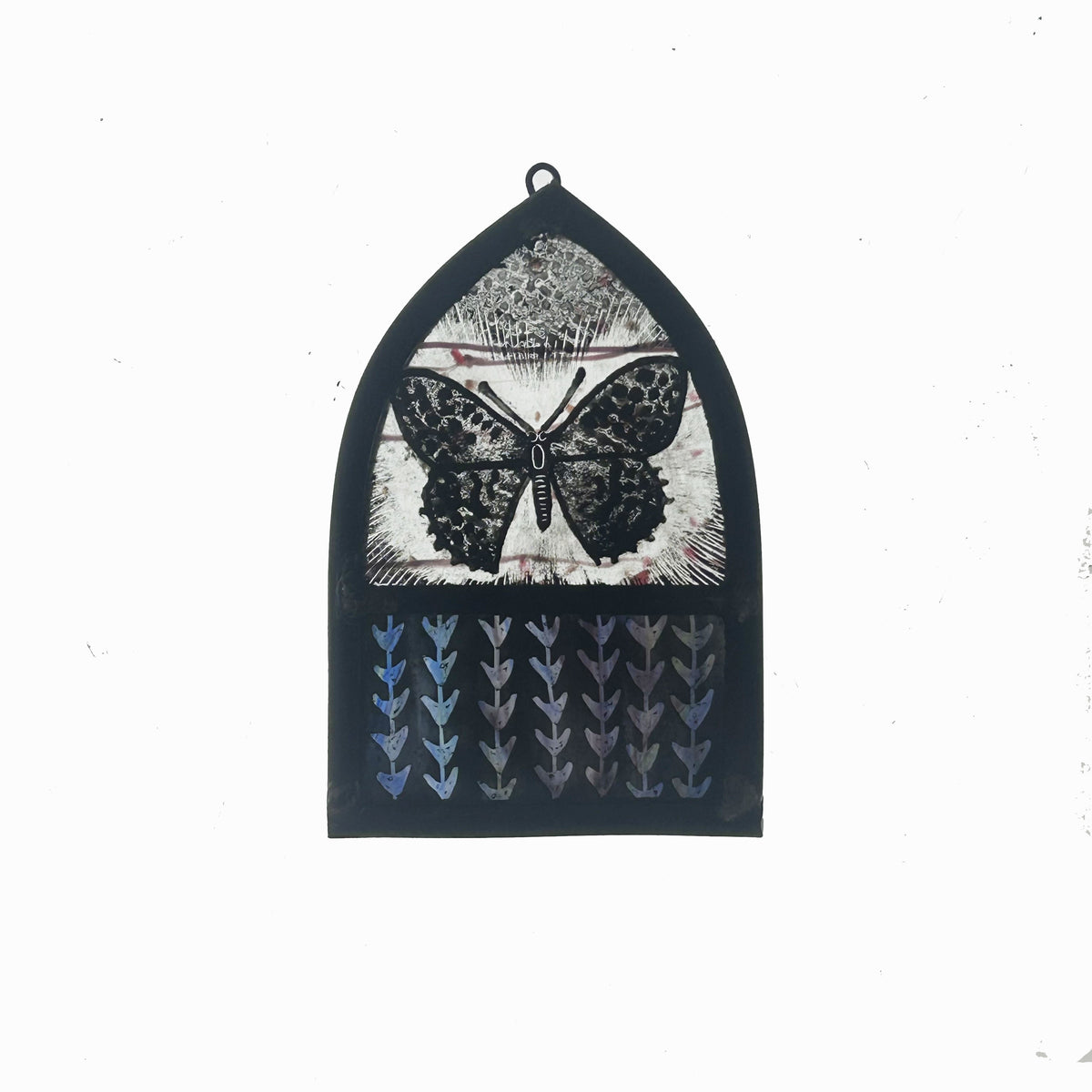 Butterfly Small Stained Glass Arch,Small