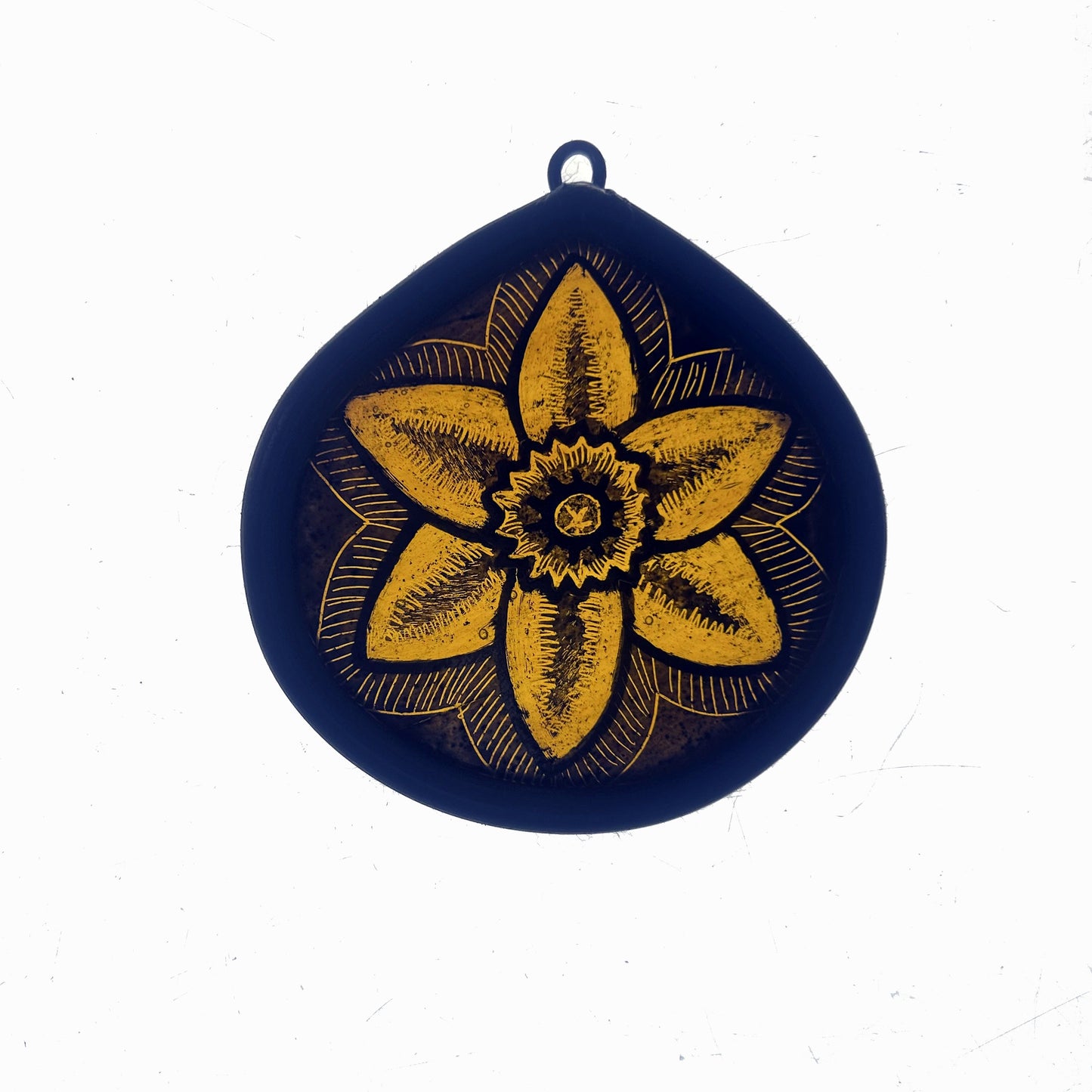 Daffodil 3 Stained Glass Miniature