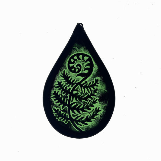 Fern Stained Glass Miniature