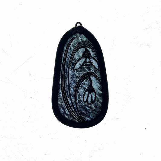 Snowdrop 1 Stained Glass Miniature