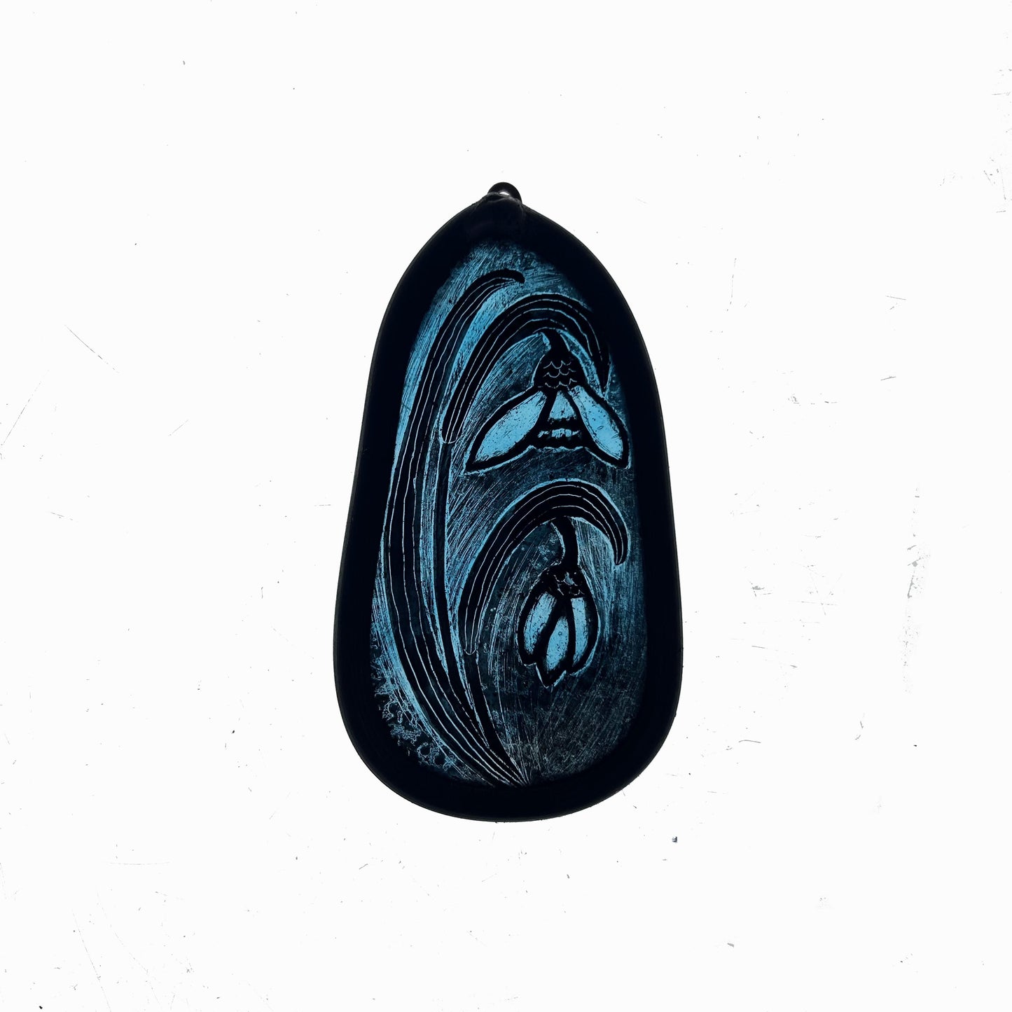 Snowdrop 2 Stained Glass Miniature