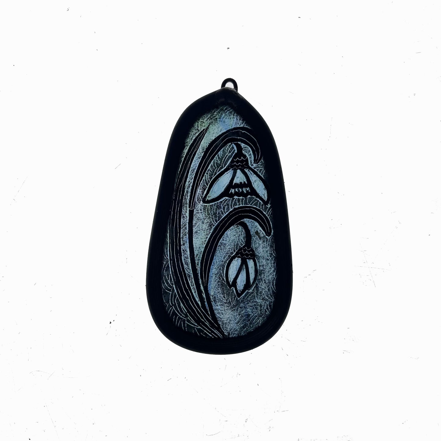 Snowdrop 3 Stained Glass Miniature